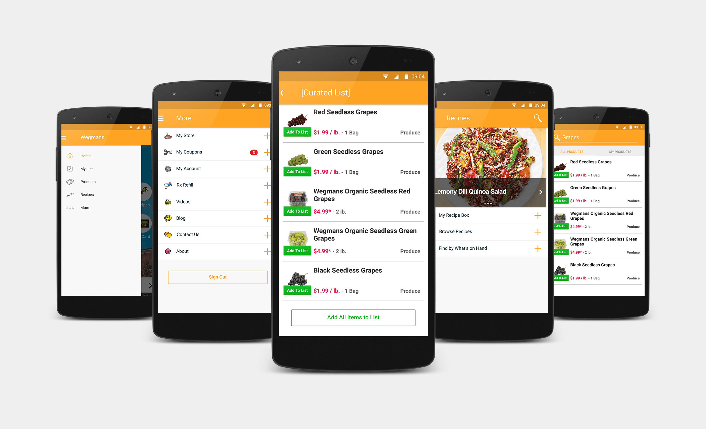 Wegmans — Grocery Shopping App